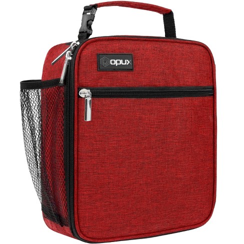Opux Insulated Lunch Box Adult Men Women, Thermal Cooler Bag Kids Boys  Girls Teen, Soft Compact Reusable Small Work School Picnic (red, One Size)  : Target