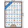 Trends International Pusheen - Grid Framed Wall Poster Prints - 3 of 4