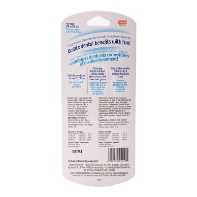 Medium Assorted Nylon Bacon Flavored Dental Chew Toy