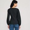 Lands' End Women's Supima Interlock Scoop Neck Blouson Sleeve Top - 2 of 4