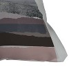 16"x16" Mareike Boehmer Striped Square Throw Pillow Gray - Deny Designs: Bohemian Style, Indoor, Zipper Closure - 3 of 4