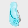 Kids' Capri Flower Jelly Flip Sandals - art class™ - 3 of 4
