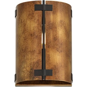Possini Euro Design Possini Euro Julian 8 1/4" High Rustic Bronze Metal Wall Sconce - 1 of 4