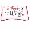 C&F Home 10" x 10" I Love You More Than Wine Valentine's Day Small Petite Throw Pillow - image 3 of 4