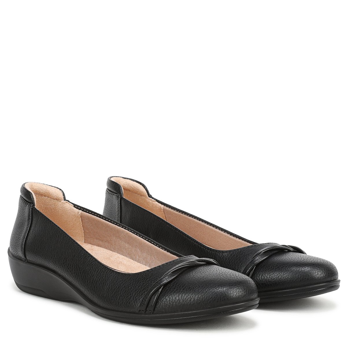 Обувь LifeStride Women's Impact Ballet Flat Black 8 M — фото 2