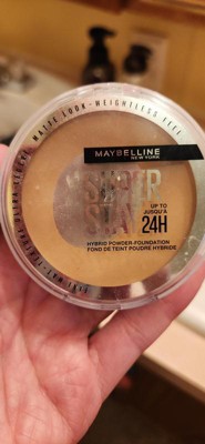 Maybelline Super Stay Matte 24hr Hybrid Pressed Powder Foundation - 220 -  0.21oz : Target
