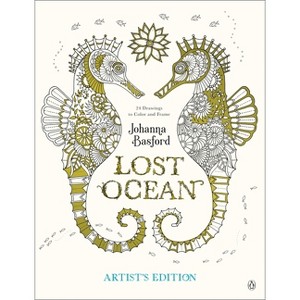 Lost Ocean Artist's Edition - by  Johanna Basford (Paperback) - 1 of 1