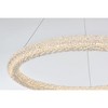 Elegant Lighting Bowen 1 - Light Chandelier in  Chrome - 4 of 4