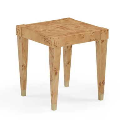 TOV Furniture Brandyss Burl End Table