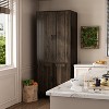 Famapy Brown 4 Doors Pantry cabinet With Adjustable Hinges - 3 of 4