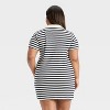 Women's Short Sleeve Knit Mini Shirtdress - Universal Thread™ - 2 of 3