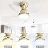 Sofucor 29" Ceiling Fans with Lights and 6 Speeds Remote Control - 3 of 4