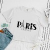 Simply Sage Market Paris France Eiffel Tower Boxy Crop Top - 2 of 4