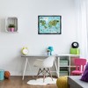 Stupell Industries Kid's Favorite Animals World Map Floating Frame Canvas Art - 3 of 4