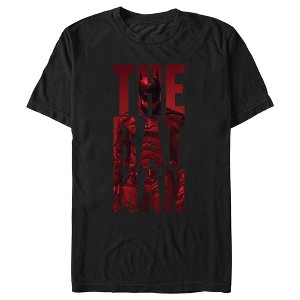 Men's The Batman Red Standing Portrait T-Shirt - 1 of 4