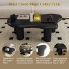 CAVINAS Cloud Coffee Table with Base, Smart Coffee Table, Modern Coffee Table for Living Room, Bedroom - 3 of 4