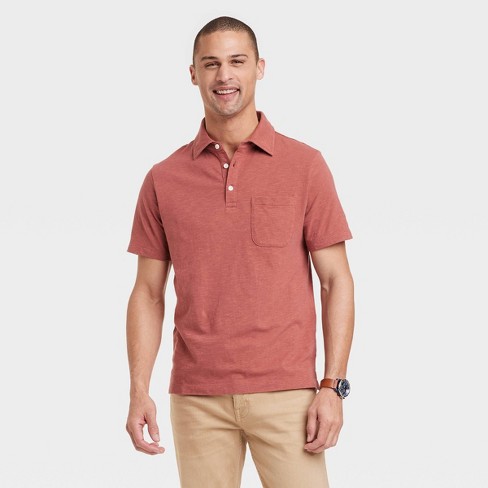 Men's Polo Shirt - Red - XL