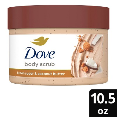 Dove Brown Sugar & Coconut Butter Exfoliating Body Scrub - 10.5 oz