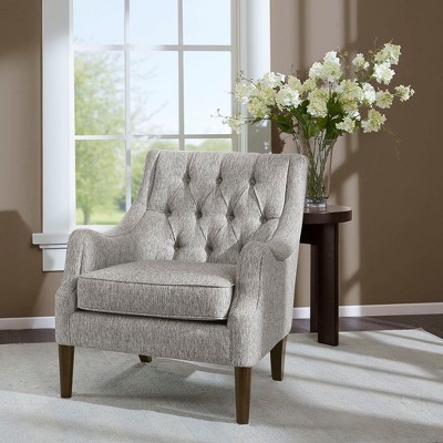 NicBex Accent Chair Button Tufted Lounge Chair Sofa Chair Comfy Chair for Living Room, Bedroom, Reading Room