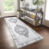Non-Slip Vintage Washable Rug | Ultra-Thin Low Pile Carpet for Living Room, Bedroom, Dining Table & Office - 3 of 4
