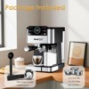 SEVOBAL Espresso Makers Compact Espresso Machine with Automatic Milk Frother for Home Coffee Brewing, Silver, 7.48"*9.6"*11.42" - 4 of 4