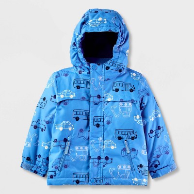 Image of Toddler 3-in-1 Snowplay Jacket - Cat & Jack™ Blue 2T