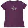 Pavilion Gift Company - Mountain People - Medium Purple Women's T-Shirt - Shirts - 4 of 4