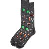 Memoi Men's Ready for Some Football Bamboo Blend Crew Socks - 3 of 4