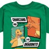 Boys' - Pokémon - Dragonite and Charizard Dragon Battle Short Sleeve Graphic T-Shirt - 2 of 4