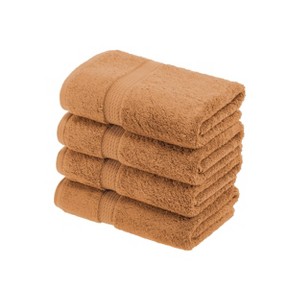 Luxury Cotton Heavyweight Ultra-Plush Hand Towel Set of 4 by Blue Nile Mills - 1 of 4