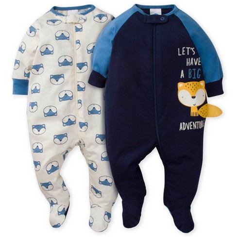 Gerber Baby Boys Footed Pajamas 2 pack Target