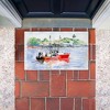 Stupell Industries Tranquil Drifting Boat Printed Outdoor Door Mat, design by Greg Gorham, 18"x30" - 4 of 4