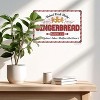 Lomsoe Christmas Metal Signs Gingerbread Baking Co Tin Sign Vintage Print Art Poster Ornaments Wall Decor Xmas Novelty Gift 8X12 Inch - 4 of 4