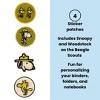Yoobi 4pk Peanuts Sticker Patches Beagle Scouts, School Supplies - 2 of 4