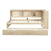 YOOCOZZ Twin Size Daybed with Trundle, 5 Storage Cabinets and Charging Station - 4 of 4