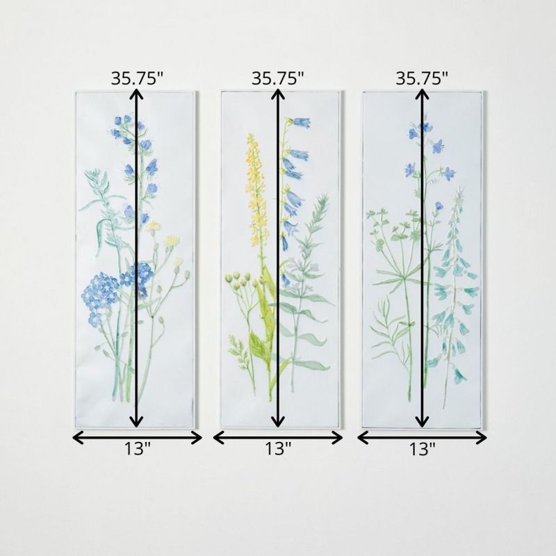 Sullivans Herb Inspired Wall Panel Set of 3, 35.75"H Multicolored, 4 of 5