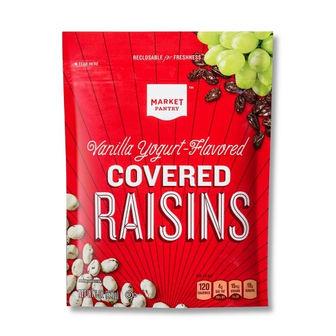 Vanilla Yogurt Covered Raisins 8oz Market Pantry Target