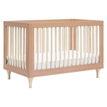 Babyletto Lolly 3-in-1 Convertible Crib with Toddler Rail - Canyon/Washed Natural