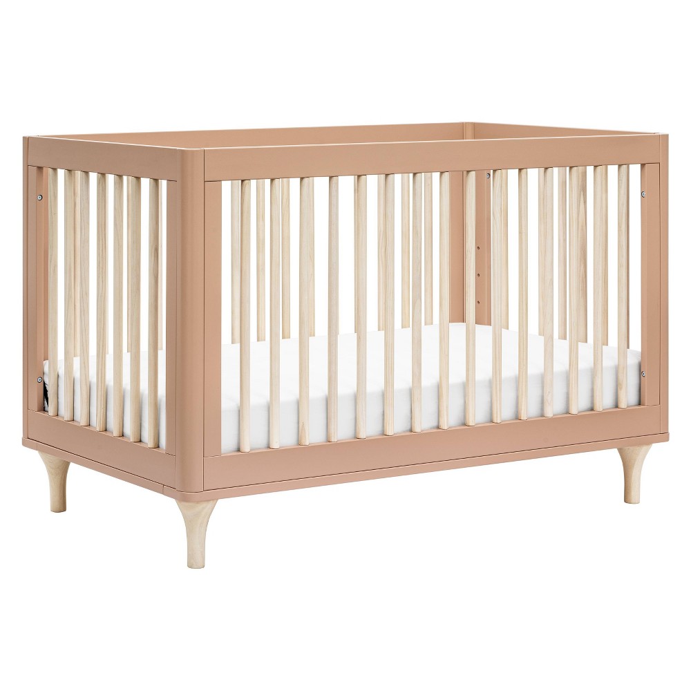 Babyletto Lolly 3-in-1 Convertible Crib with Toddler Rail - Canyon/Washed Natural -  85887184