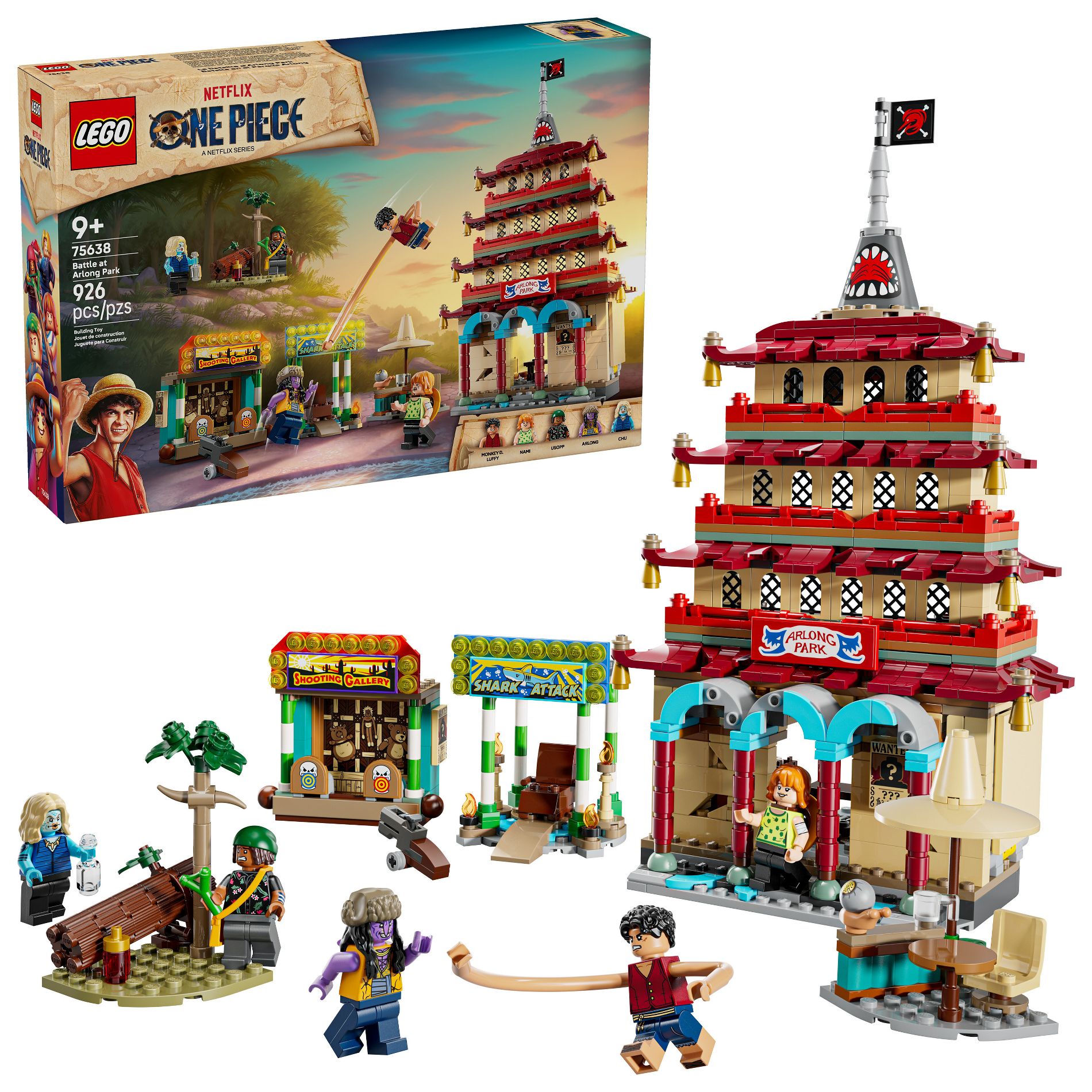 LEGO ONE PIECE Battle at Arlong Park Kids Toy 75638