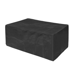 210D Waterproof Outdoor Furniture Cover Windproof Dustproof Patio Furniture Protector Oxford Cloth Garden S Size - 1 of 4
