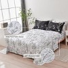 Hub Styler Queen Flower Plum Bedding Set - 2 of 4