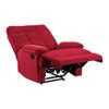 NicBex Recliner Chair with Pillowtop and Back Modern Living Room Chairs Arm Chair Lounge Chair Comfy Chair for Reading Room - 3 of 4