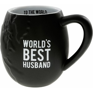 Pavilion Gift Company - World's Best Husband - 20 oz Embossed Mug - Drinkware - 1 of 1