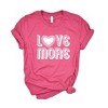 Simply Sage Market Women's Love More Short Sleeve Graphic Tee - 3 of 4