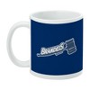 Brandeis University Primary Logo Ceramic Coffee Mug Novelty Gift Mugs for Coffee Tea and Hot Drinks 11oz White - 3 of 4