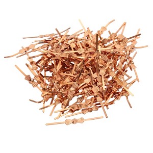 Unique Bargains Bowtie Copper Clip for Fastening Chandelier Crystal Lamp 150 Pcs - 1 of 4
