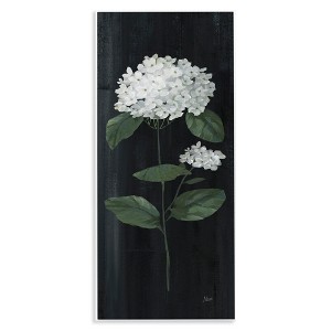 Stupell Industries Distressed Hydrangea Flower Blossom, 7" x 17" - 1 of 4