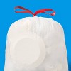 UltraStretch Drawstring Medium Trash Bags - Fresh Scent - 8 Gallon - 40ct - up&up™ - 2 of 3