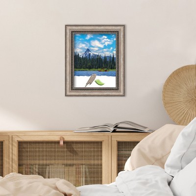 Lyla Ornate Silver 11x14 Classic Wall Picture Frame